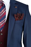 Centone Açık Lacivert Takım Elbise Düz Renk Comfort Fit 8 Drop 15-371
