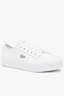 Lacoste Ziane Plus Grand Kadın Beyaz Sneaker 741CFA0054