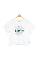 Levi's Kadın  Graphıc Varsıty Tee Lse_Outlıne Floral T-Shirt 69973-0184