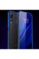 Huawei Y9 Prime 2019 Kılıf Lazer Boyalı Renkli Esnek Silikon Şeffaf