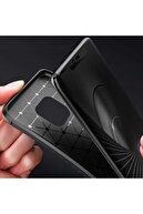 Huawei Mate 20 Pro Kılıf Karbon Fiber Tasarımlı Dayanıklı Negro Model
