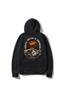 Shout Oversize Deal With A Demon Unisex Hoodie
