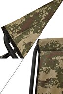 صندلی کمپینگ سیلوا صندلی پیک نیک لوکس با استتار جا لیوانی-thumb