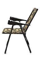 صندلی کمپینگ سیلوا صندلی پیک نیک لوکس با استتار جا لیوانی-thumb