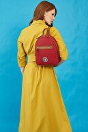 US Polo Assn Kadın Kırmızı Sırt Çantası Us8709