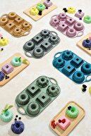 Griss Six In One 6-Pece Casting Cake قالب صورتی-thumb