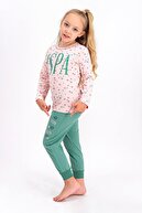 US Polo Assn Lisanslı Kız Çocuk Pijama Takımı