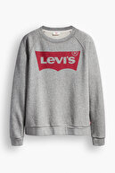 Levi's Relaxed Graphic Crew Neck Kadın Açık Gri Sweatshirt