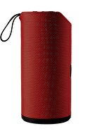 MF PRODUCT Acoustic 0123 Taşınabilir Kablosuz Bluetooth Hoparlör Kırmızı