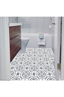 Tink Kendinden Yapışkanlı Mutfak Banyo Kaplama Geometrik 030 Desenli Pvc Karo 30x30 Cm (11 ADET) 1m2