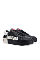Moschino Kadın Siyah Sneaker Ayakkabı Ja15123g1cıa100a