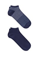 Mavi 2li Lacivert Patik Çorap Seti 092051-28417