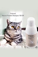 Polarvet Natural Powder Shampoo 100 Gr - Kuru Toz Şampuan - Yıkamayı Sevmeyen Dostlarımız Için