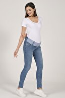 BUSA Kadın  Açık Mavi Hamile Skinny Jeans