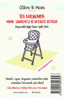 Olive&Mom Design Mama Sandalyesi Ve Aktivite Örtüsü 100x150cm (24 METRE)