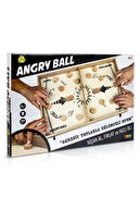 BEMİ Angry Ball - Ahşap Maç Oyunu -kutu Çocuk Ve Aile Oyunu - Lüks Doğal Ahşap Kutu Oyunu