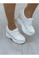 کفش عروس پاشنه پنهان داخل کفش لباس عروس کفش پاشنه بلند راحت فوق العاده اسپرت-thumb