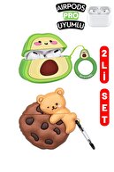 Avocado & Cookie & Teddy Bear