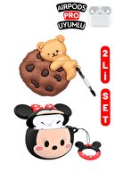 Cookie & Teddy Bear & Minnie Mouse