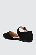 Trendyol Shoes Siyah Kadın Babet TAKSS21BE0012