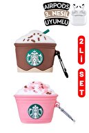 Brown and Pink Starbucks