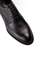 Deery Erkek Siyah Hakiki Deri Günlük Ayakkabı