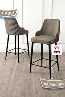 Chair Cappuccino Feet Black