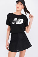 New Balance Kadın T-shirt - V-WTT807-BK