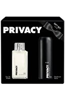 Privacy Edt Erkek Parfümü 100 ml + 3'Lü Deodorant 150 ml 507637-2