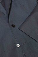 Hateko Erkek Siyah Küçük Bezayağı Desenli Ceket -116301