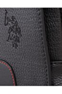 US Polo Assn Siyah Erkek  Önü Fermuarlı Çapraz Askılı Çanta Plevr8425