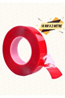 باند مونتاژ دو طرفه سیلیکون - چسب قوی - باند سیلیکونی شفاف 18mm x 2mt-thumb