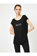Koton Kadın Yazili Baskili T-shirt