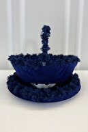 ست لوازم شب حنا لوکس 174 تکه آبی ناوی-thumb