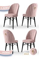 Chair Pink Legs Black