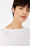 Marks & Spencer Kadın Bej Uzun Kollu Bluz T43004271