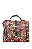 ETHNIC RED PATTERN
