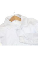 A.L.M Kids Beyaz Unisex Çocuk Polo Yaka T-Shirt