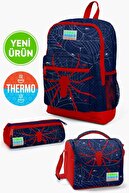 Red Spider Navy Blue