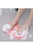 پد ماساژ برس حمام عملی فنجان مکش سیلیکونی ابزار شستشوی کیف پشت پا | تشک پشت فیبر-thumb