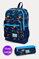 Navy Blue Dinosaur