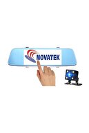 Novatek Dokunmatik 7 inç IPS Full HD Dikiz Ayna Araç Kamera NT710