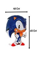 بالون فویل سونیک بوم سوپر سونیک با تم جشن تولد سونیک 65x48 سانتی متر-thumb