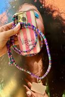 طلسم بند گردن بنفش تلفن سازگار با تمام قاب ها-thumb