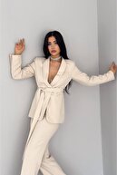 کت و شلوار کت شلوار کت شلوار کت شلوار کت شلوار کت شلوار یقه کمربند جبی جعلی جعلی کراوات دار-thumb