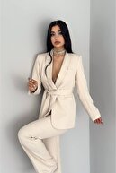 کت و شلوار کت شلوار کت شلوار کت شلوار کت شلوار کت شلوار یقه کمربند جبی جعلی جعلی کراوات دار-thumb