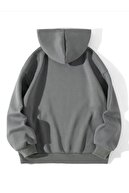 سویشرت یونیسکس استون خاکستری لس آنجلس هودی چاپ شده-thumb