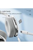 هدست بلوتوث Hi-Fi صدای با کیفیت بالا باس موسیقی قابل تنظیم هدبند Spigot Type-C Charging Aux-thumb