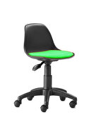Black Plastic Green Fabric