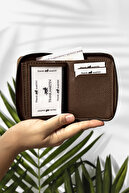 پول Zippered Money مقایسه شده در مقایسه با جعبه قهوه قهوه چرمی جعبه دار-thumb